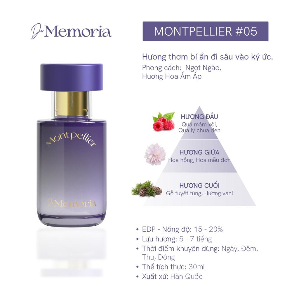 Nước Hoa De Memoria 05 Montpellier 30ml