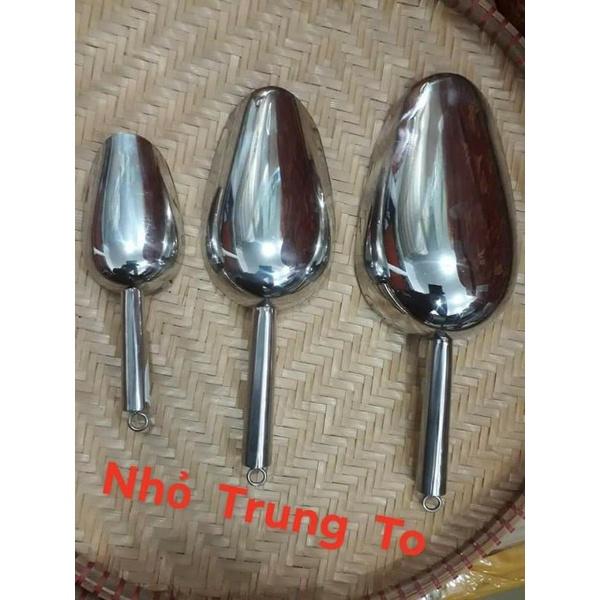 Cây Xúc Đá Inox Cao Cấp Không Gỉ - loại đẹp