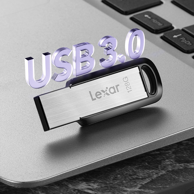 Hình ảnh USB Lexar JumpDrive M400 32GB / 64GB / 128GB / 256GB, tốc độ đọc 130Mb/s, tương thích PC/ MAC, BH 3 năm - Hàng chính hãng