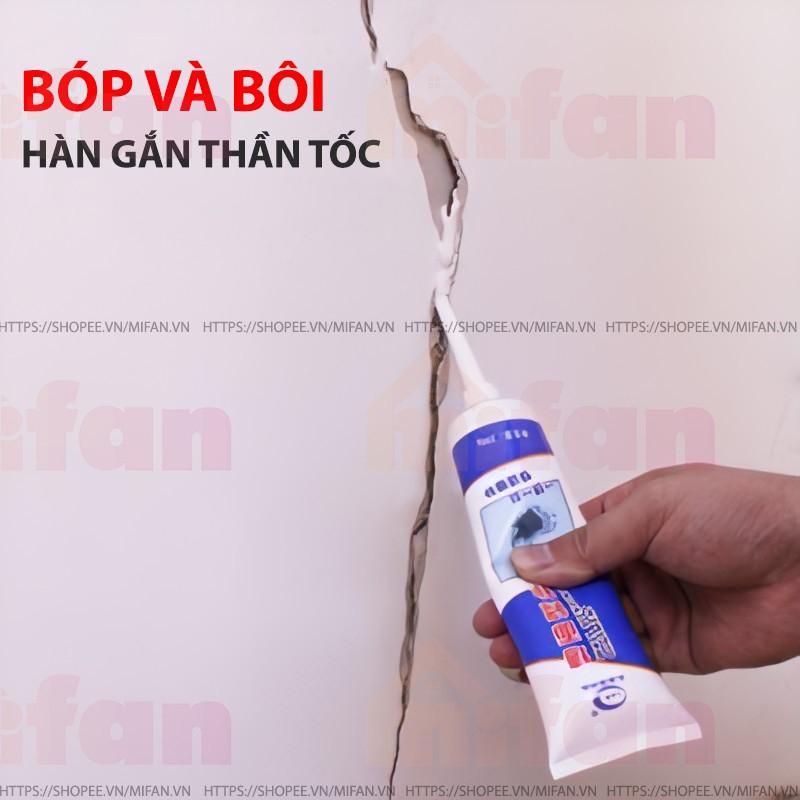 Keo Vá Tường Chống Thấm LKB 250gr - Trám Trét Vết Nứt Khe Hở Tường - Chống Mốc Ẩm Làm Sạch Tường - 206808