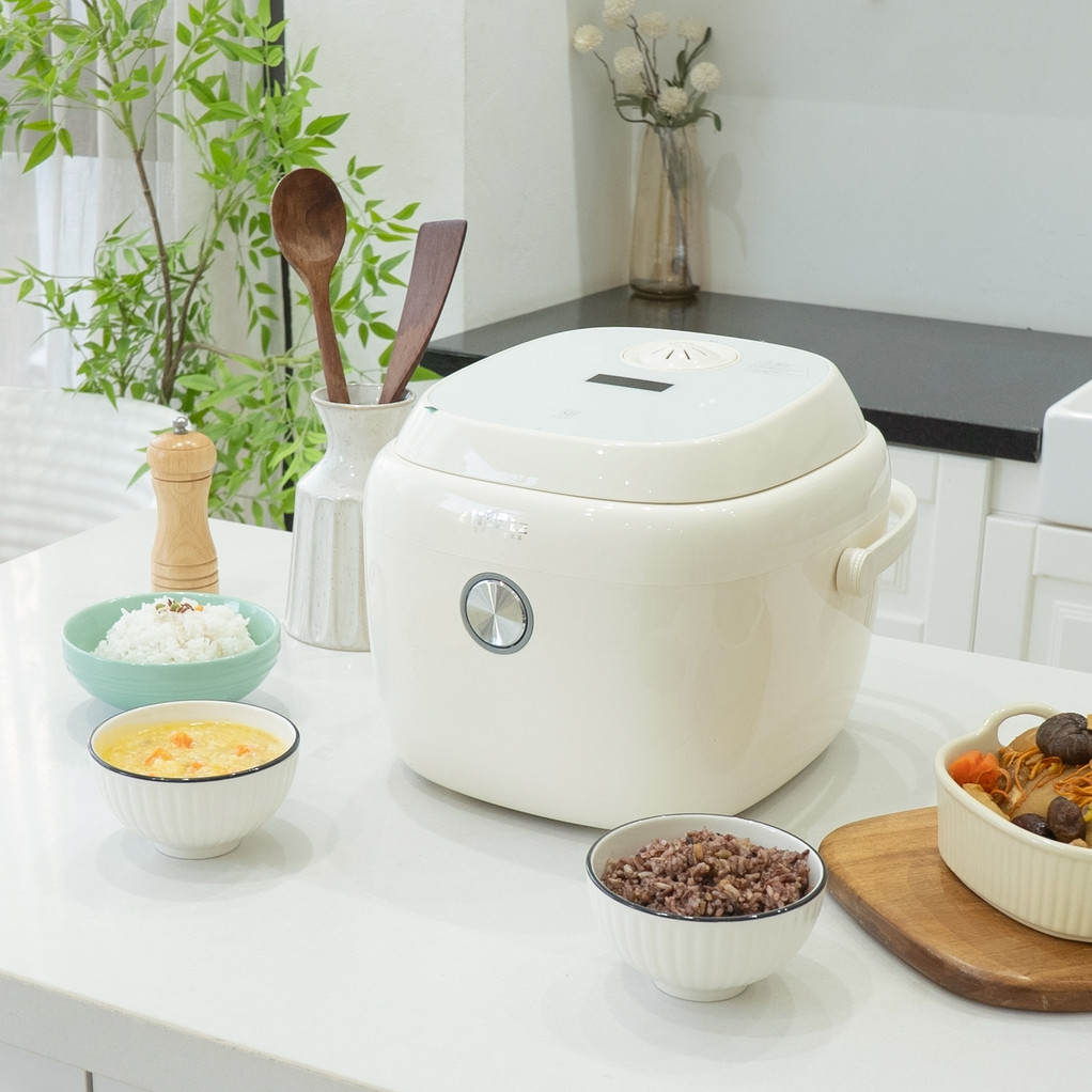 Nồi Cơm Điện Giảm Đường Đa Năng 1,6L Haatz HRC160 Lòng Nồi inox316 Bảng Điều Khiển Oled - Hàng Chính Hãng