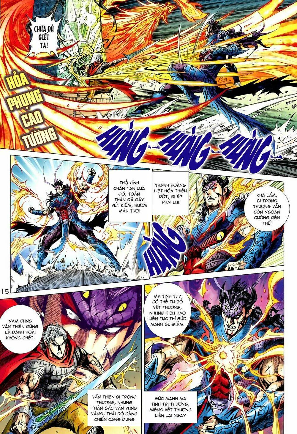 thần binh vấn thiên chapter 13 15
