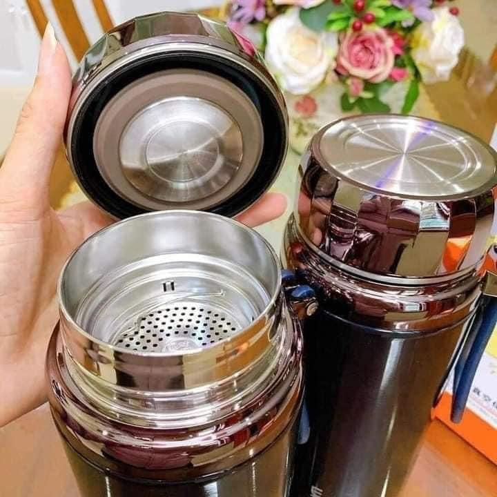 Bình Giữ Nhiệt Cao Cấp Dung Tích 1000ml/ 1500ml Inox Nhiều Màu