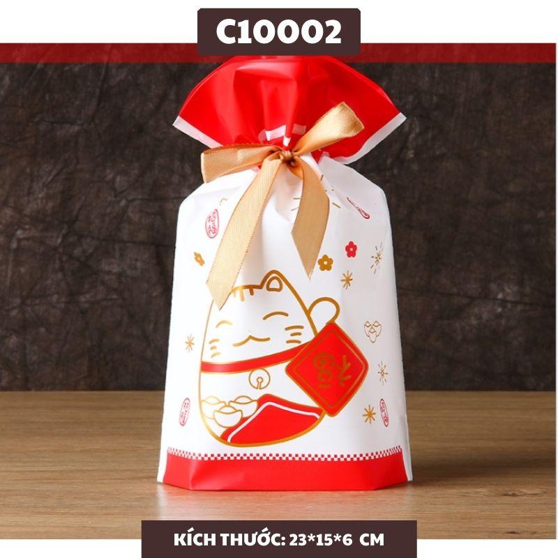 Túi Đựng Bánh Quy Snack Bánh Dứa Cho Giáng Sinh Noel 2021