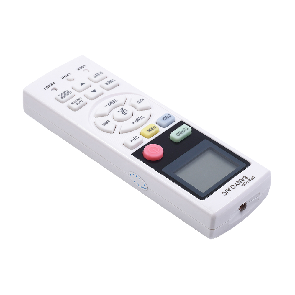 Remote điều khiển cho điều hoà Sanyo phím bấm cao su mềm nhạy, vỏ nhựa cao cấp