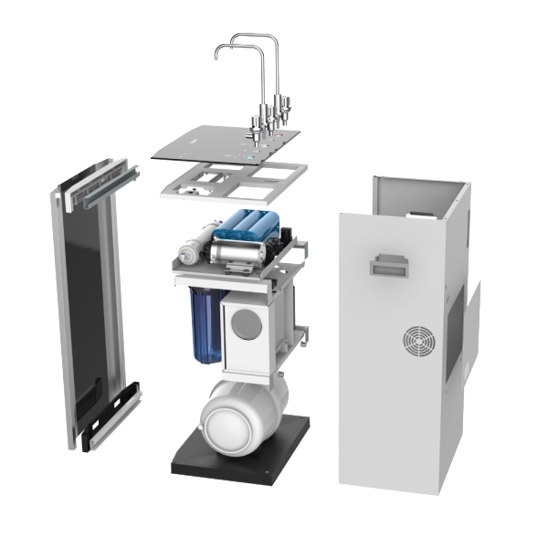 Máy lọc nước nóng lạnh 2 vòi Karofi KAD-D950 - Hàng chính hãng