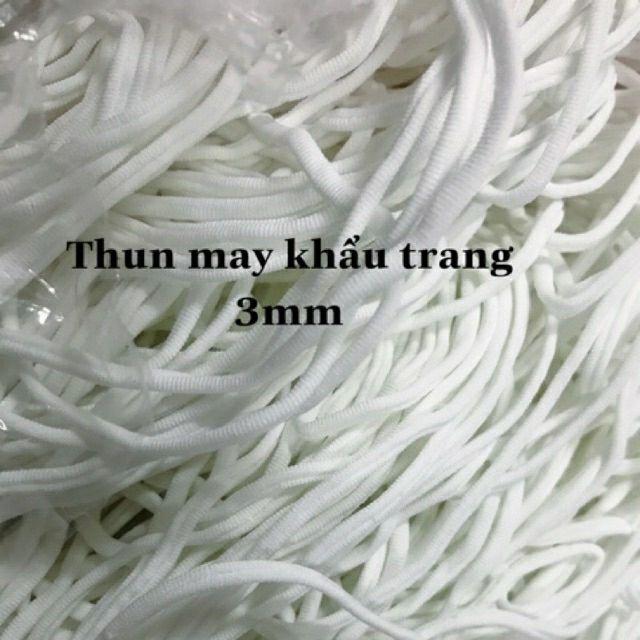 1 bó thun 10m dùng may mặc