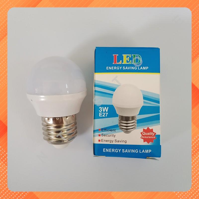 Bóng led tròn trang trí 3w - 7 màu