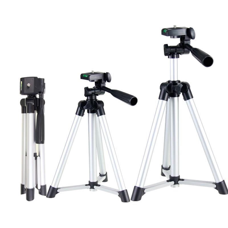 Giá đỡ điện thoại Tripod -kèm kẹp điện thoại 3 chân-điều khiển remote tương thích với nhiều dòng máy