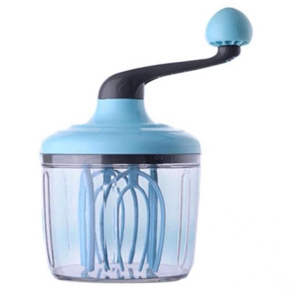 Manual Egg Beater Milk Frother Whisk Eggbeater Baking Supplies Tools