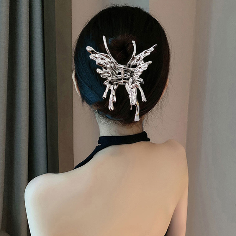 Kẹp tóc kim loại con bướm butter fly clips loại lớn - kẹp tóc kim loại hot trend 2023 - Kẹp tóc con bướm trang trí tóc đẹp - Kẹp tóc butter fly