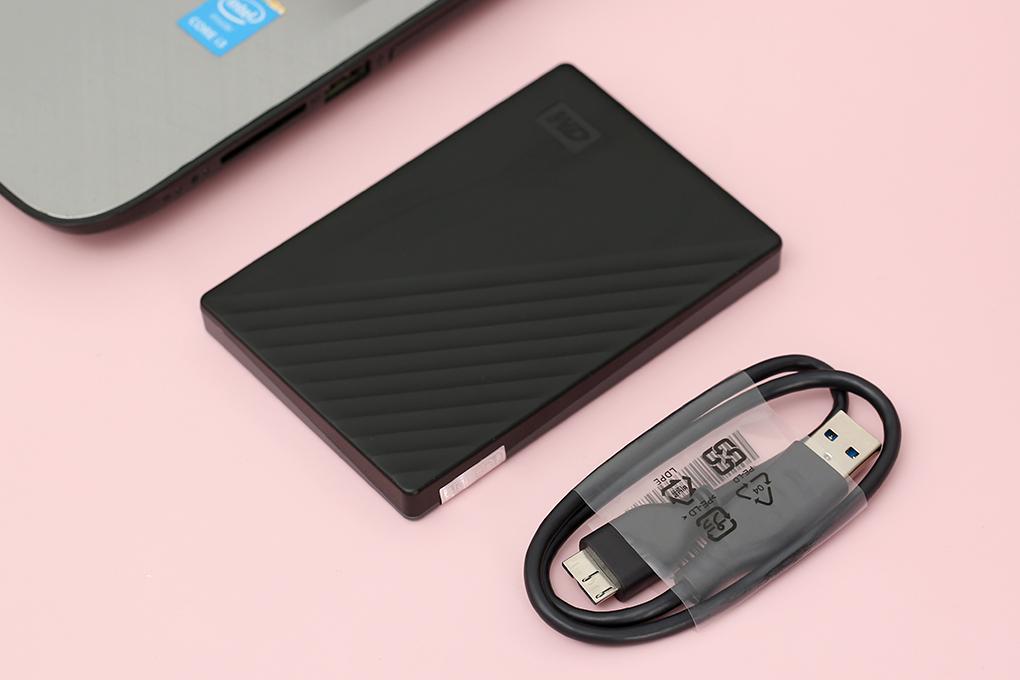 Ổ cứng HDD 2TB WD My Passport G0020BBK Đen - Hàng chính hãng