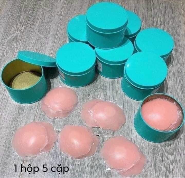Hộp dán ngực hình hoa silicon dành cho nữ