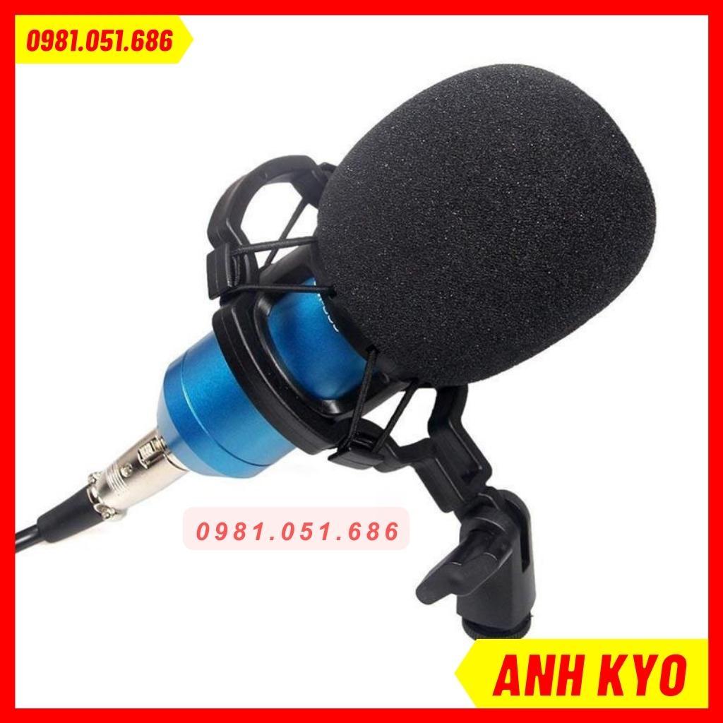 Giá đỡ mic thu âm, kẹp micro livestream, shock mount đỡ mic bằng nhựa cao cấp