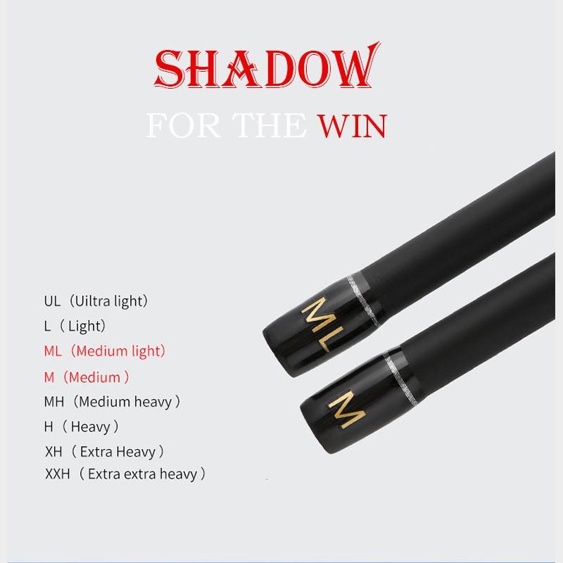 Cần câu lure shadow for the win 2 đọt M và ML