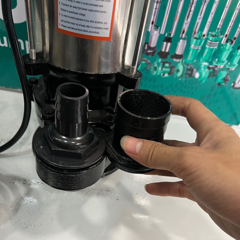 Máy bơm chìm nước thải 1.1Kw Thân INOX 304 Wini W.QDX15-18-1.1 - Bảo hành 1 năm