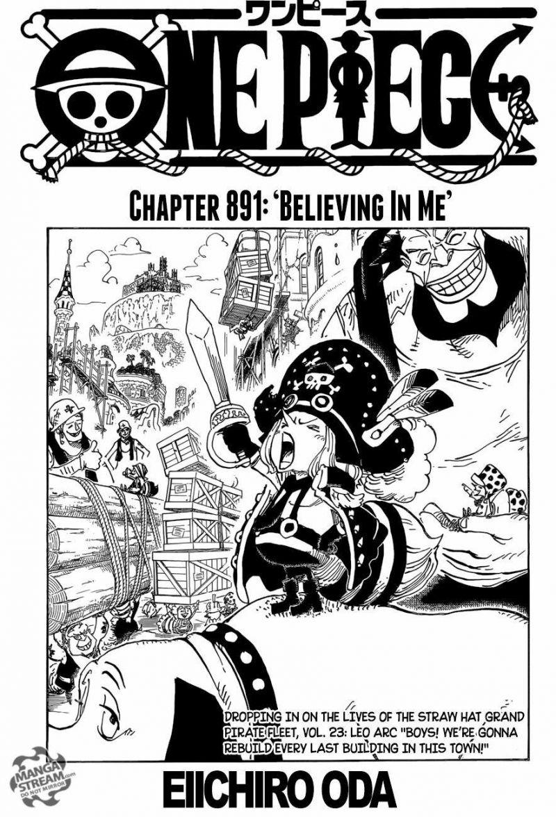 đảo hải tặc - one piece chapter 891 1