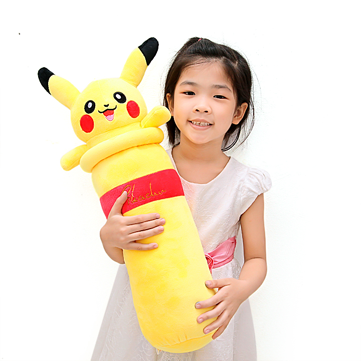 Gối ôm hình Pikachu đáng yêu size 80cm