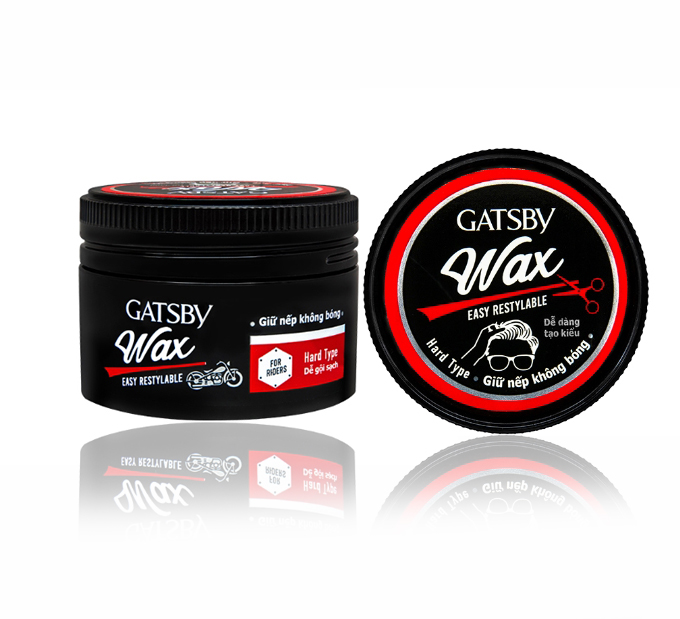 Wax Vuốt Giữ Nếp Gatsby Gốc Nước Cứng Easy Restylable Hard Type + Tặng Reuzel Grooming Tonic - Chính hãng - EASY RESTYLABLE POMADE 65G