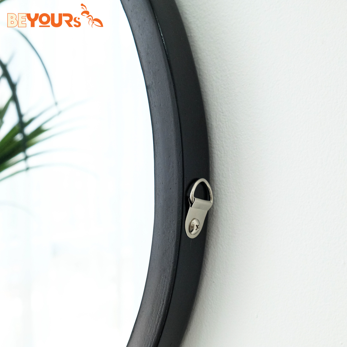 Gương Tròn Soi Treo Tường BEYOURs Khung Gỗ Decor - Mia-Circle-Mirror Trang Điểm - Nội Thất Phòng Khách, Phòng Ngủ