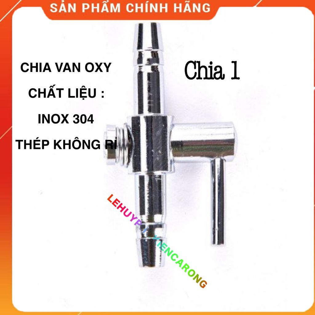 Van Chia Khóa OXY - Van INOX 304 ĐIều Chỉnh Chia Khí OXY Không Rỉ