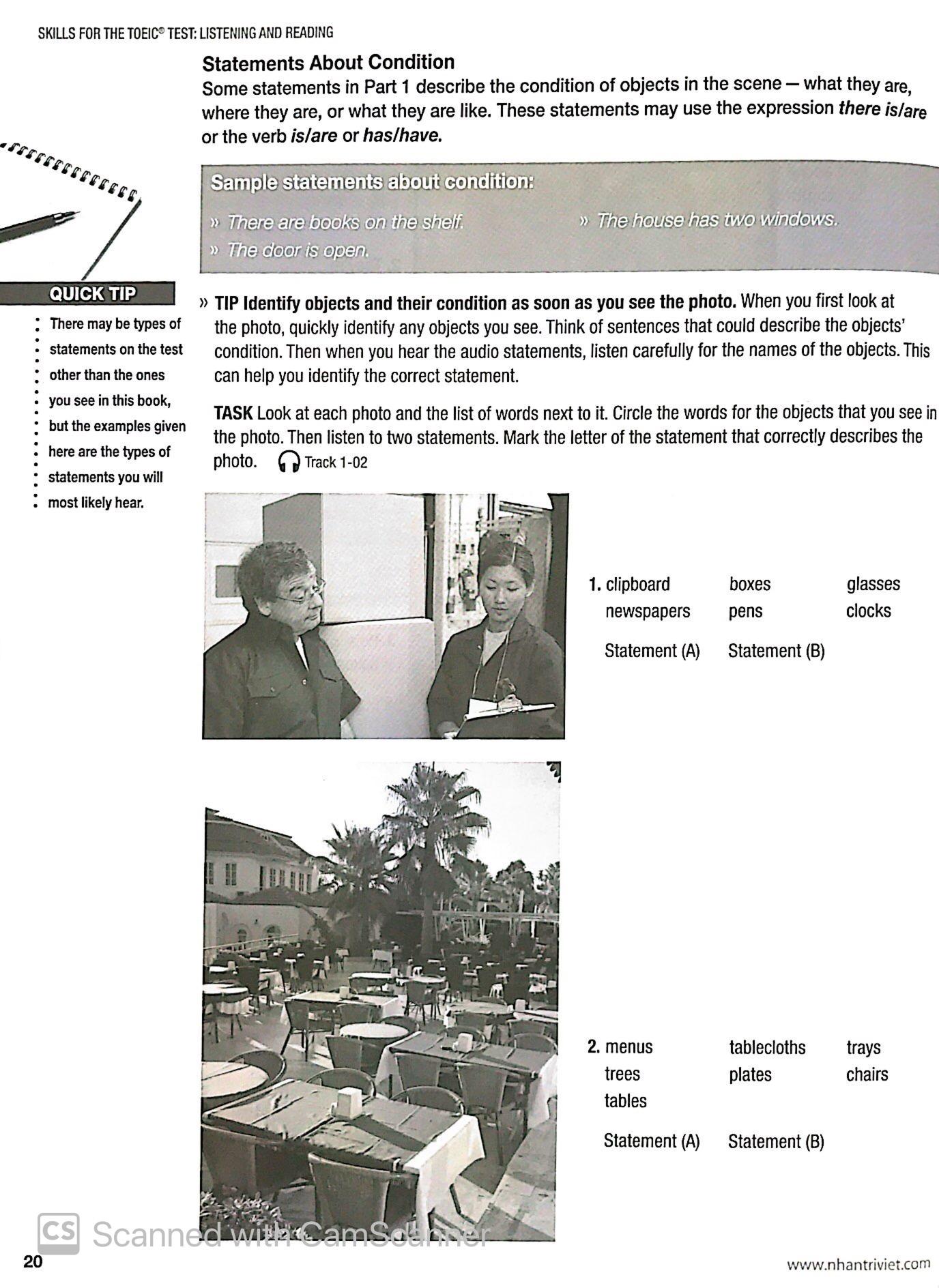 Sách Collins - Skills for the TOEIC Test - Listening And Reading