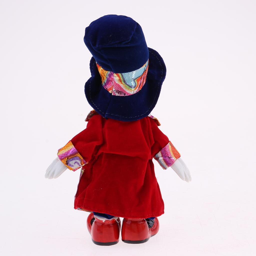 Porcelain Clown Doll for Kids Birthday Gifts Halloween Chirstmas Decor #2