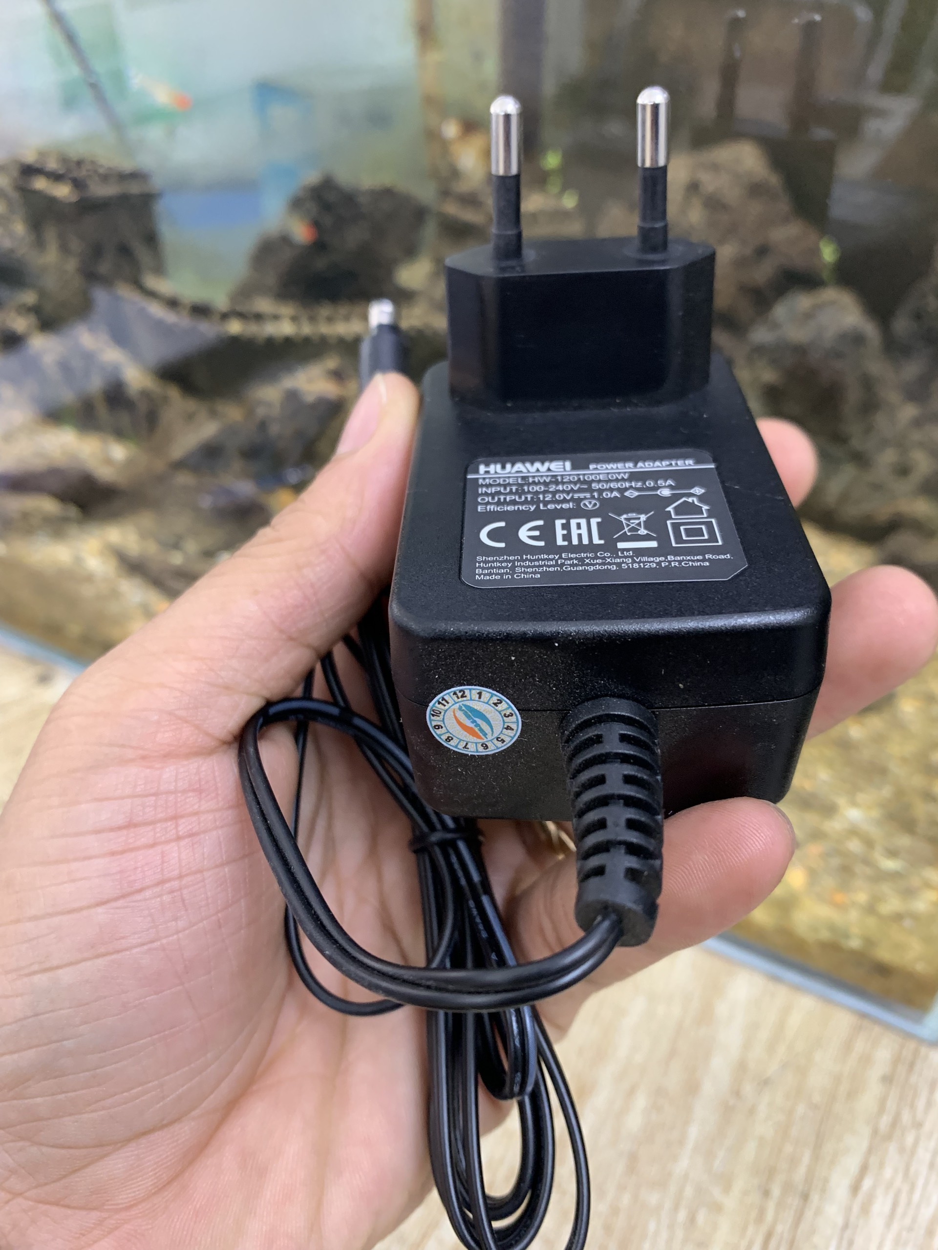 Nguồn Huawei 12V -1A Dùng Cho Camera, Wifi, Dock Ổ Cứng  ( Adapter 12V )- Hàng Nhập Khẩu