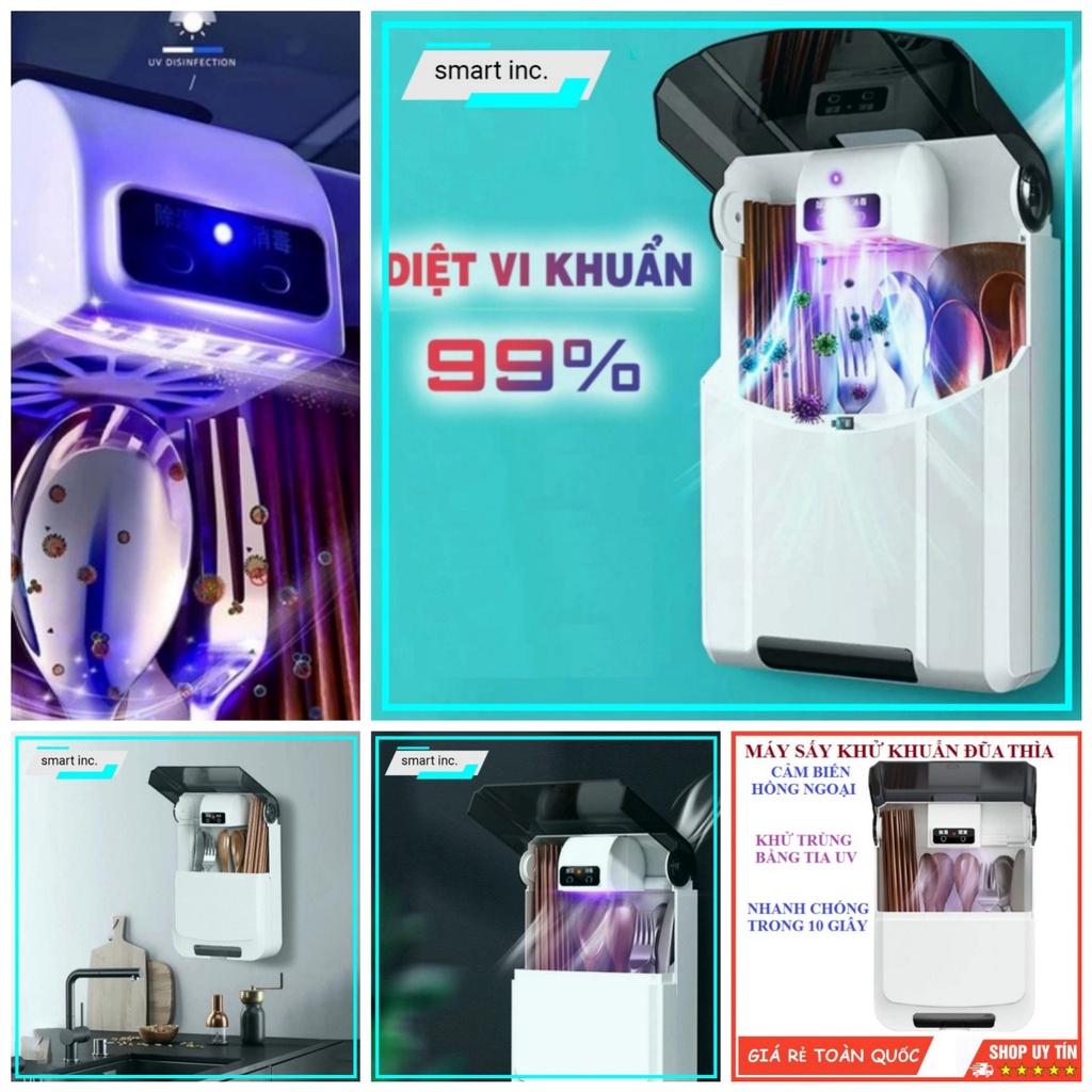 Kệ sấy khử khuẩn đũa thìa làm khô và diệt trừ vi khuẩn, kệ khử trùng đũa thìa