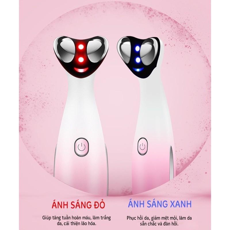 Máy Massage Mắt, Mặt và Môi Công Nghệ Sóng RF cao cấp D118 mới nhất 2020- Giảm mỏi mắt, nếp nhăn, quầng thâm, bọng mắt