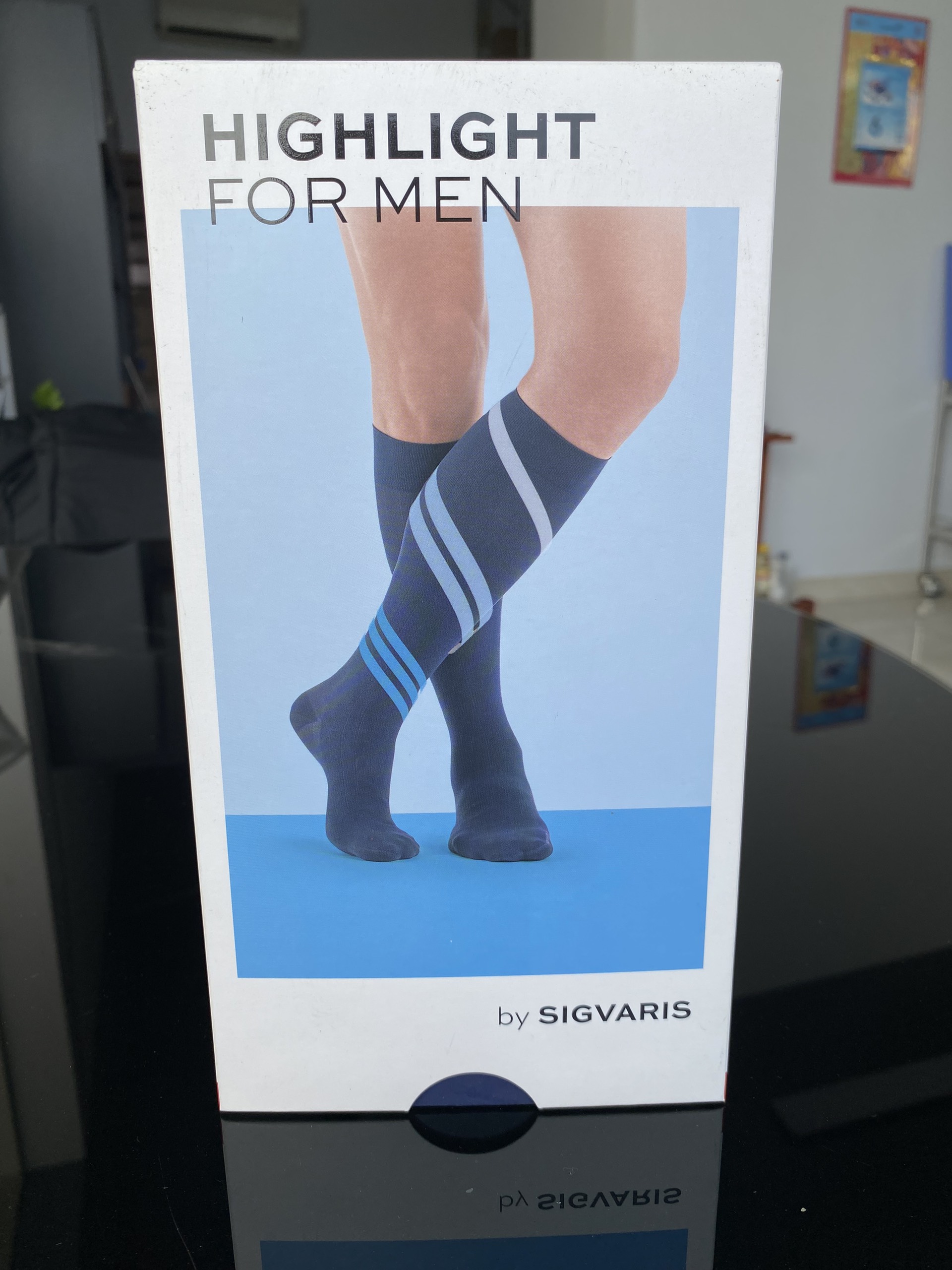 Vớ Y Khoa Gối Hỗ Trợ Điều Trị Suy Giãn Tĩnh Mạch Sigvaris Highlight For Men - Gối
