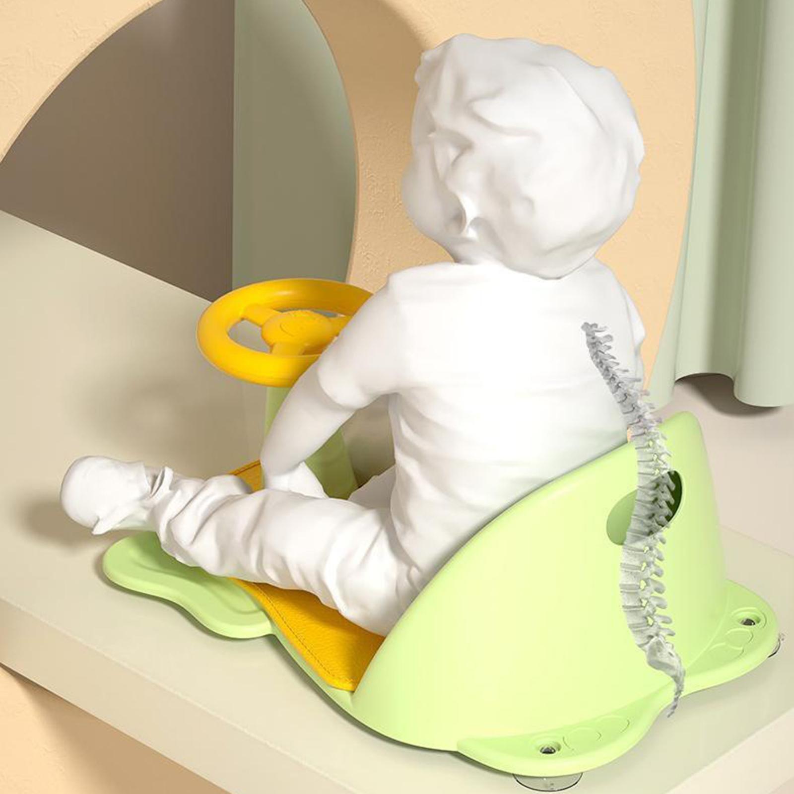 Infants Bath Tub Chair Seat Mat Non Toddlers Bath Seat, for Infant Toddler Boys and Girls