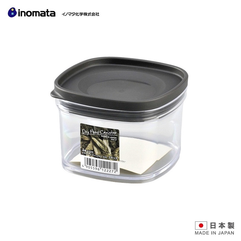 Hộp thực phẩm nắp kín Inomata Canister (220ml/ 520ml) hàng Made in Japan