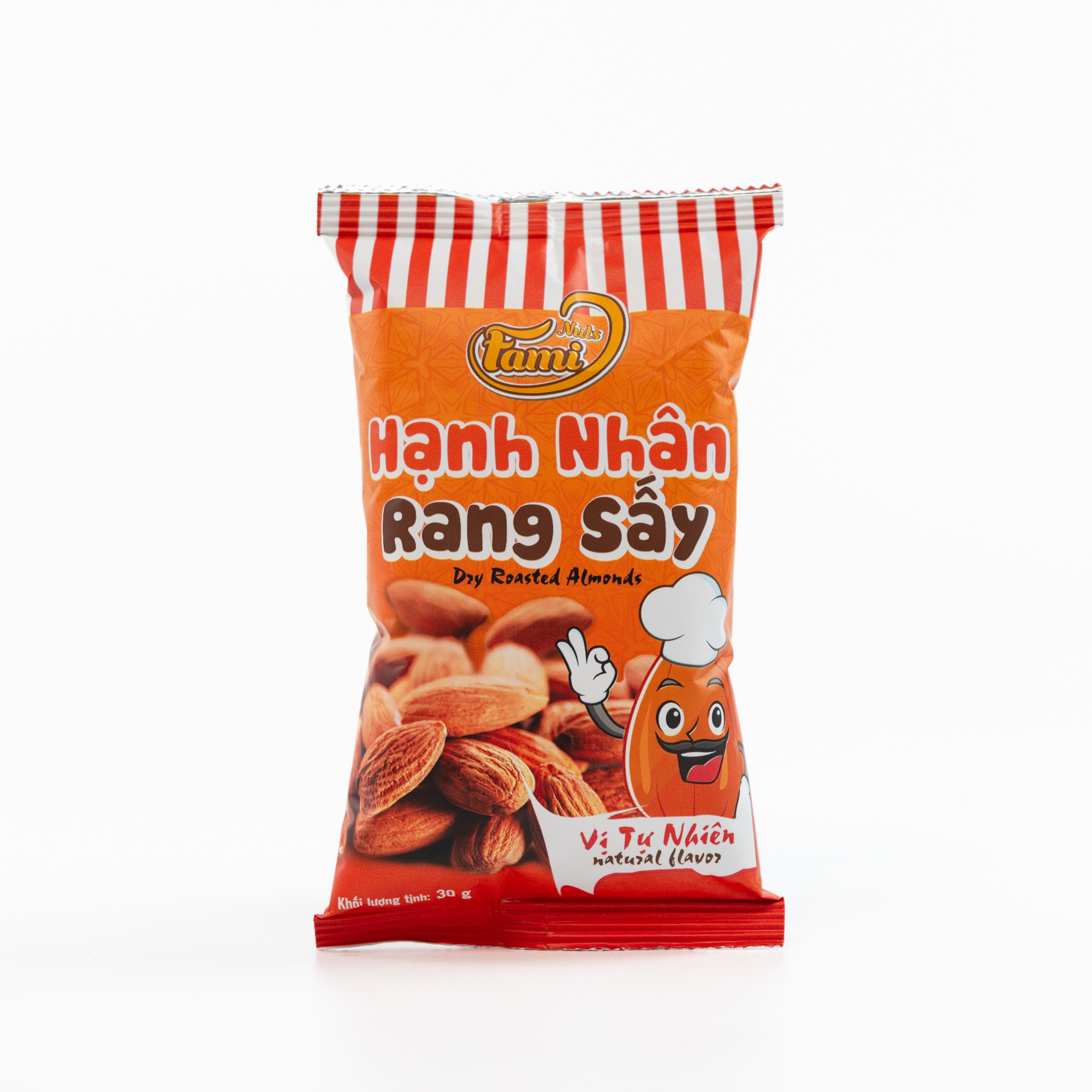 Hạnh Nhân Rang Sấy Bịch Ck Fami (500g)