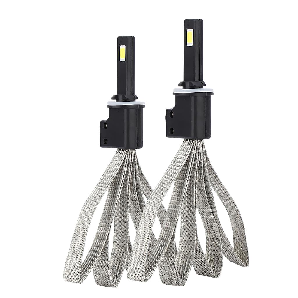 2X 60W 360 Beam Headlight Bulb Headlamp Conversion Kit 6000K 6400LM