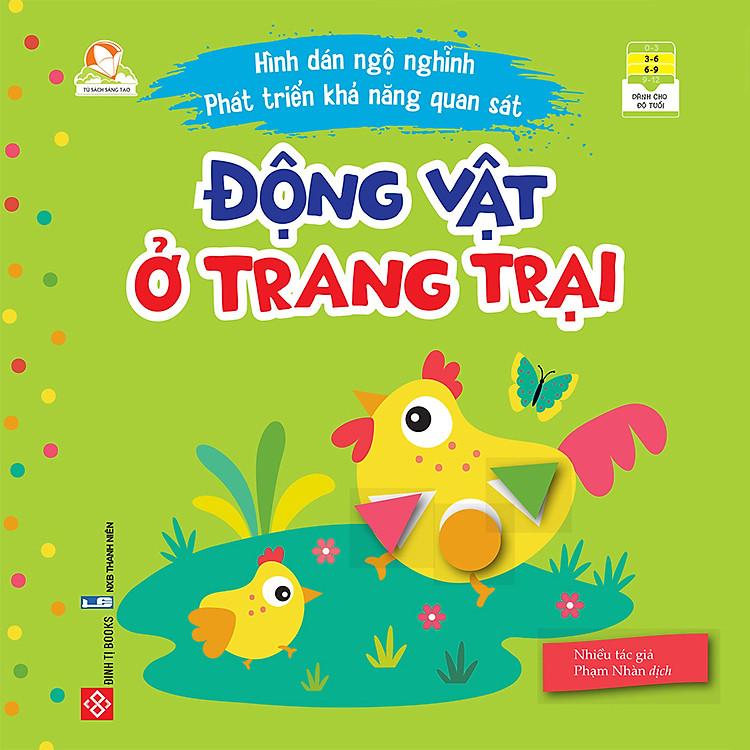 Sách Hình Dán Ngộ Nghĩnh - Phát Triển Khả Năng Quan Sát - ảnh 2