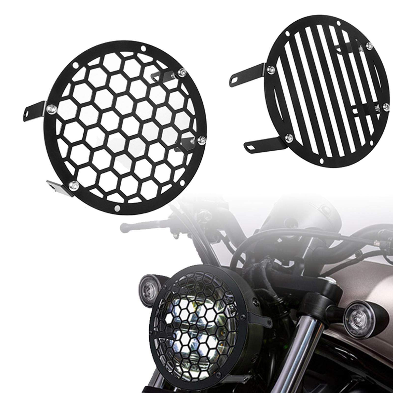Motorcycle Headlight Grill Cover for Honda CMX500 300 17-20 Replace Grid A