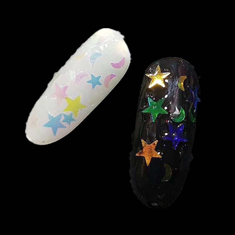 Bột nhũ trang trí móng họa tiết ngôi sao lấp lánh cho nữ