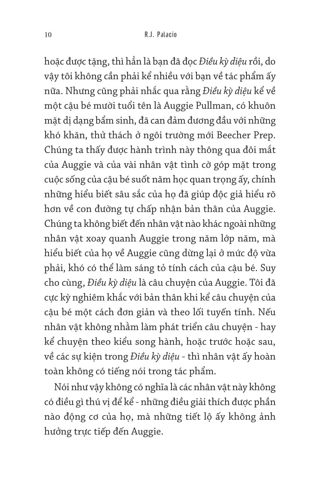Auggie & Tôi: Ba Câu Chuyện Về Điều Kỳ Diệu