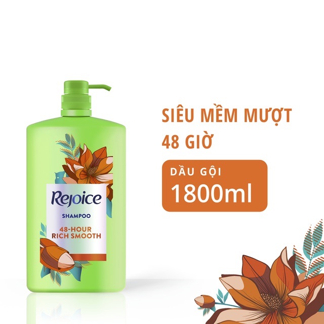 Dầu gội siêu to Rejoice Siêu mượt 1800ml tặng kèm 20 hộp lam London