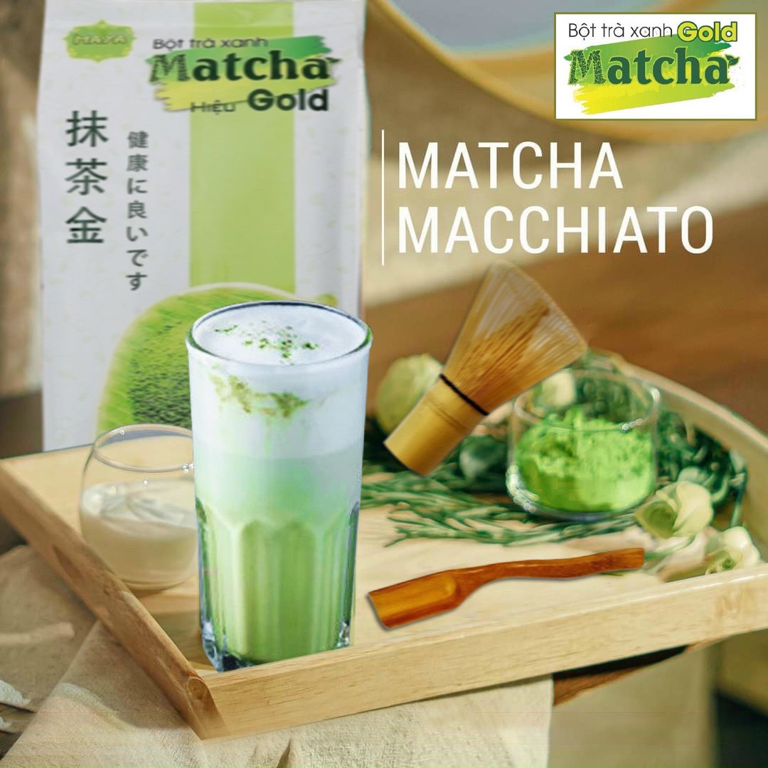 Combo 2 túi Bột trà xanh Matcha Gold