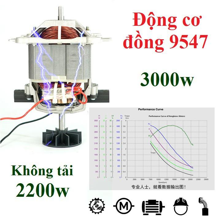 Máy xay sinh tố 3000w, cối 4 lít hoặc 5 lít có Timer-Hẹn giờ