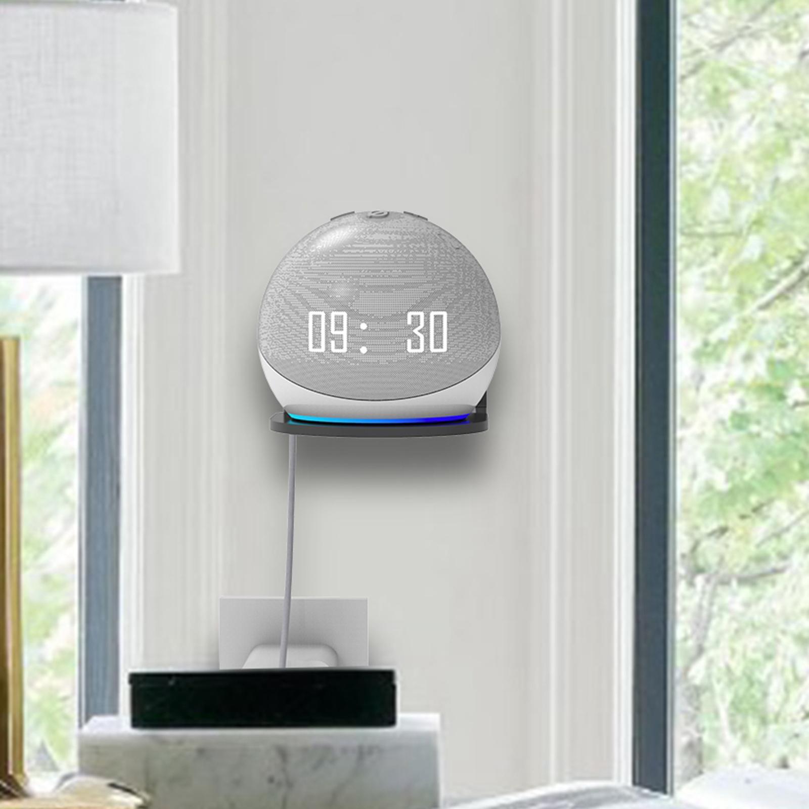 Wall Mount Stand Holder Bracket Acrylic Shelf for dot 1/2/3/4 Black