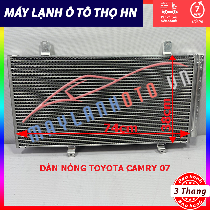 Dàn  nóng Toyota Camry 2.4 2007 Hàng xịn Thái Lan