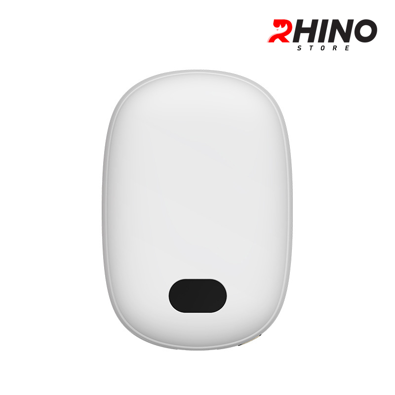 Máy sưởi ấm mini chạy pin cầm tay đèn LED Rhino W303, 3 mức độ nhiệt,  Làm ấm nhanh _ Hàng chính hãng