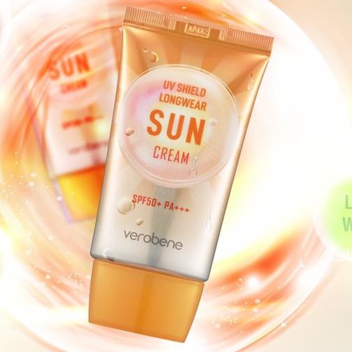 Combo 2 Kem Chống Nắng Lên Tông, Lâu Trôi Verobene Sun Cream Spf 50pa+++ Hàn quốc cao cấp 40ml/Hộp- HÀNG CHÍNH HÃNG