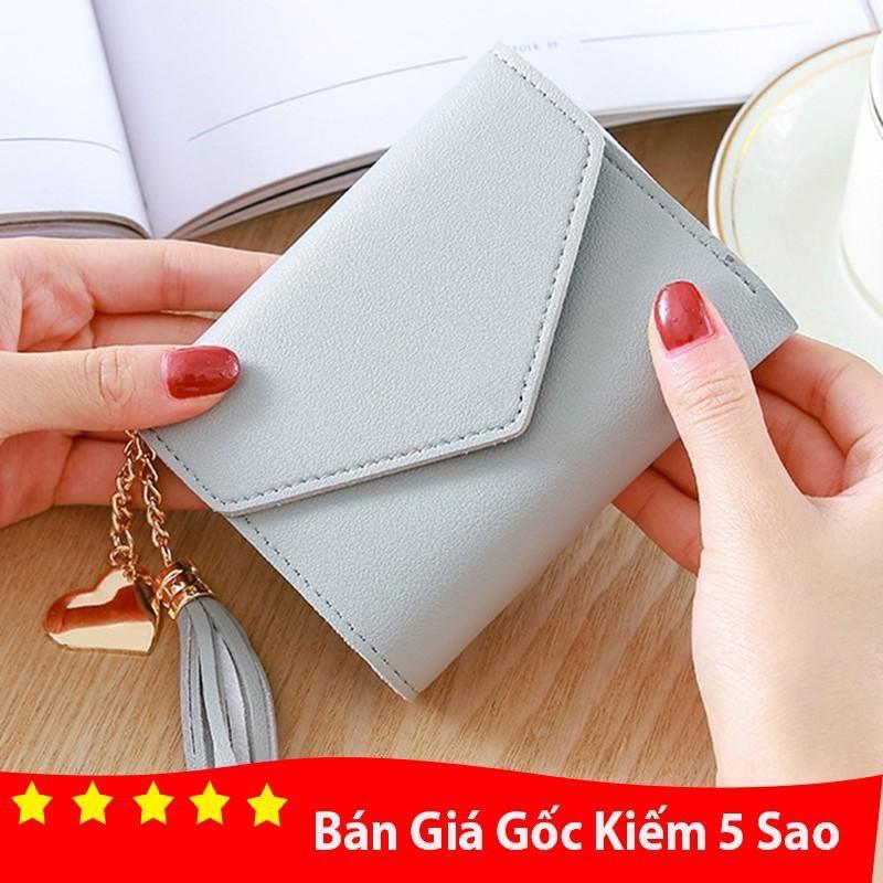 Ví mini - Ví ngắn gấp nhỏ gọn kiểu dáng Hàn Quốc giá rẻ