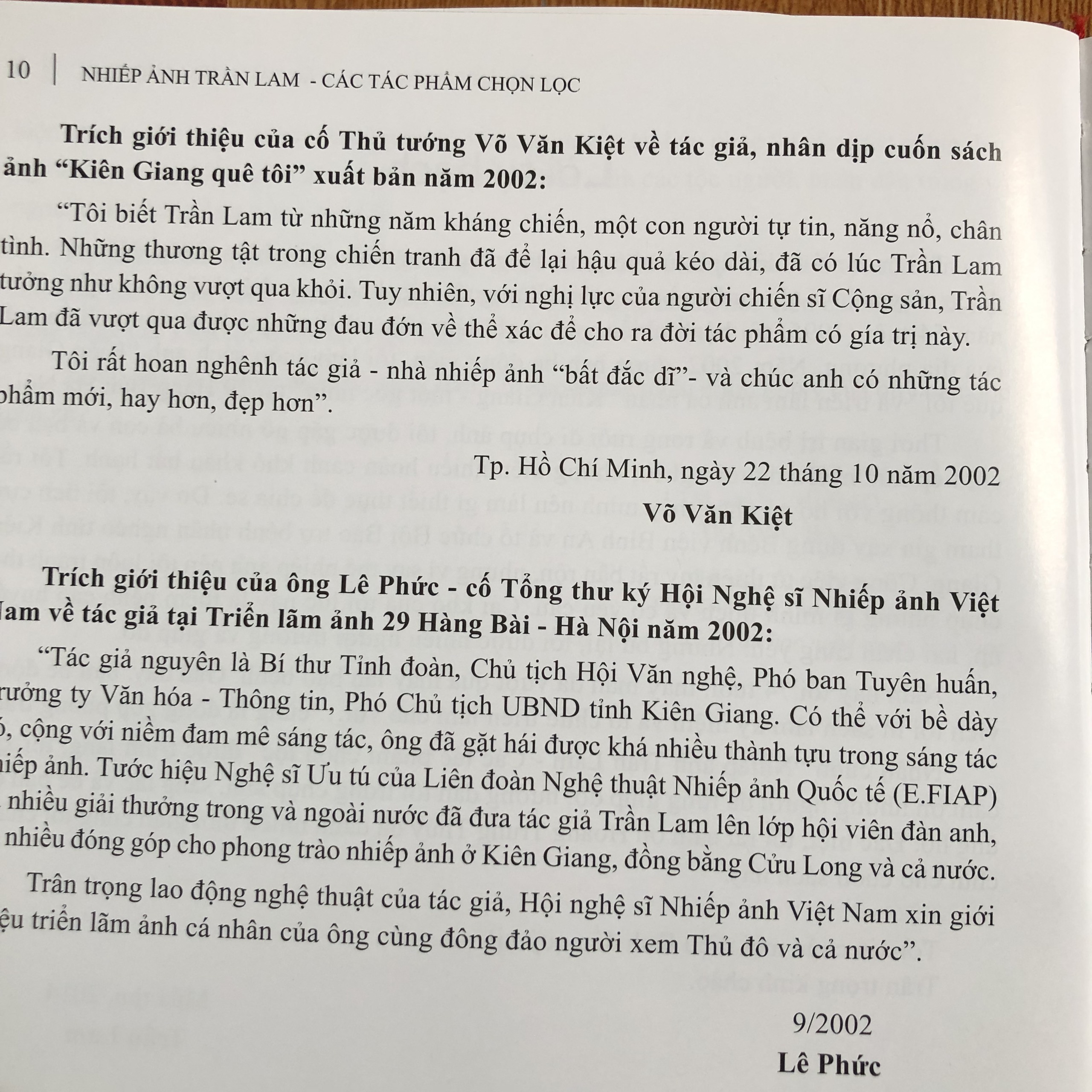 Bộ 4 cuốn sách ảnh của các nghệ sỹ nhiếp ảnh: Nguyễn Vũ Hậu - Trần Khải - Trần Lam - Trương Vũ