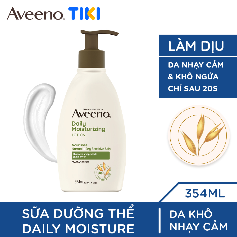 Sữa dưỡng thể Aveeno giữ ẩm hàng ngày 354ml