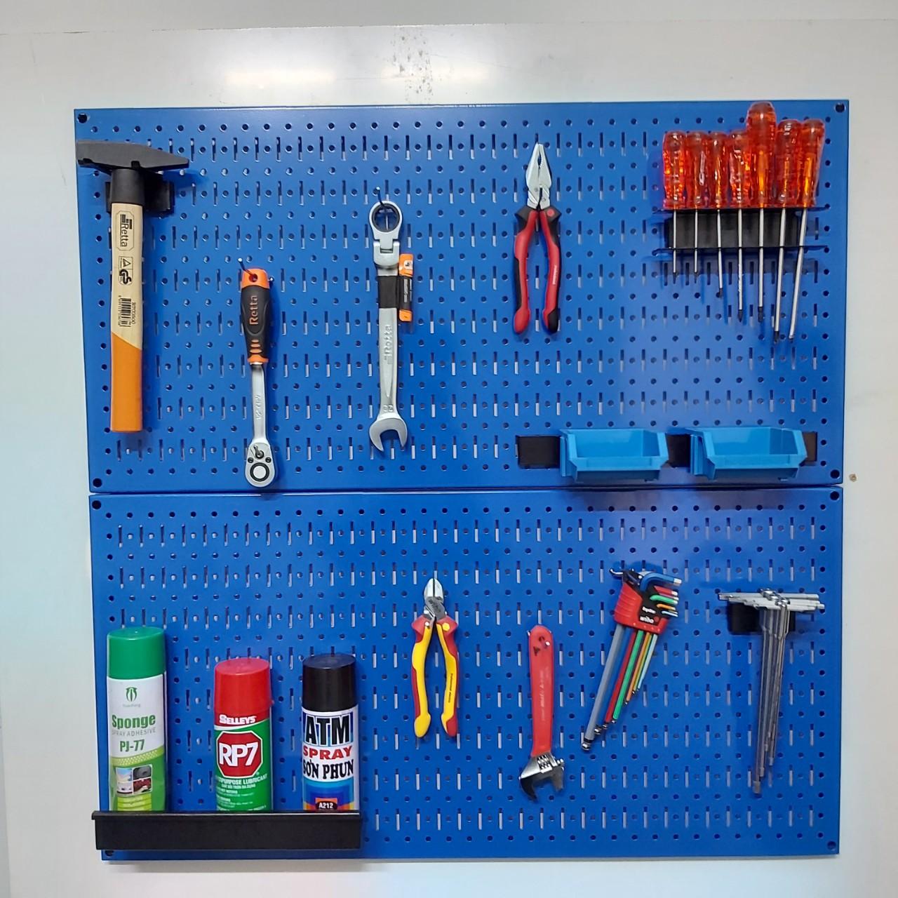 Bộ phụ kiện Tấm lưới đôi Pegboard